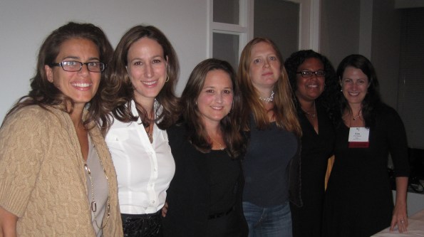 Left to Right: Isabel Kaliman, Liz Gumbinner, Beth Feldman, Anna Fader, Carol Cain, Erin Hanson.